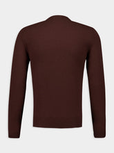 Piacenza 1733 Brown Cashmere Crewneck Sweater