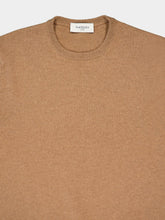 Piacenza 1733 Light Brown Crewneck Cashmere Sweater