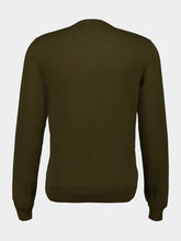 Piacenza 1733 Brown Cashmere Crewneck Sweater