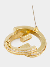 Gucci Gold Blondie Crystal Brooch