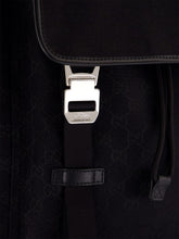 Gucci Black GG Canvas Large Backpack