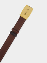 Gucci Chestnut Brown Reversible Calfskin Belt