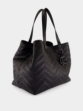 Gucci Black GG Marmont Large Tote Bag