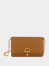 Gucci Brown Calfskin Wallet with Removable Chain