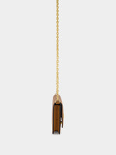 Gucci Brown Calfskin Wallet with Removable Chain