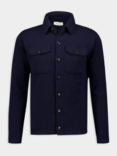 Piacenza 1733 Navy Cashmere Shirt Jacket