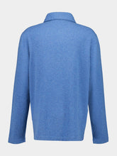 Piacenza 1733 Light Blue Cashmere Button-Up Shirt