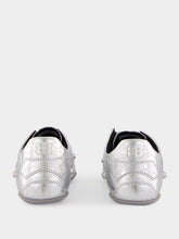 Balenciaga Silver City Sneaker in Metallized Sheepskin