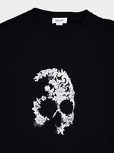 McQueen Black Lace Skull T-Shirt