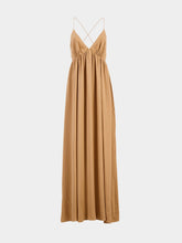 Zimmermann Sand Silk Slip Dress