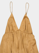 Zimmermann Sand Silk Slip Dress