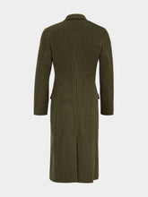 Balenciaga Standard Coat in Khaki and Brown