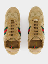 Gucci Light Beige GG Canvas Shift Trainers
