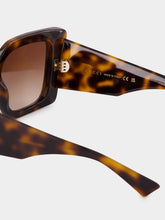 Gucci Brown Tortoiseshell Cat-Eye Sunglasses