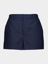 Gucci Tide Blue GG Casual Fit Shorts