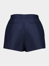 Gucci Tide Blue GG Casual Fit Shorts