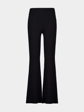 Altuzarra Black Florie Jersey Bootcut Trousers