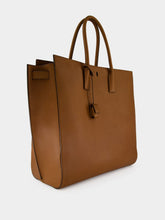 Saint Laurent Toasted Brown Sac de Jour Large Leather Handbag