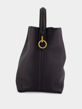 Saint Laurent Black Le 37 Supple in Grained Leather