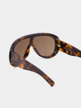 Gucci Dark Brown Tortoiseshell Frame Sunglasses