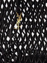 Saint Laurent Black Panier Soup Calfskin Shoulder Bag