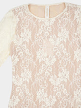 Zimmermann White Lace Bodysuit