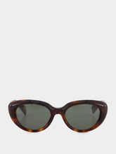 Saint Laurent Medium Havana and Grey SL 859 Cat-Eye Sunglasses