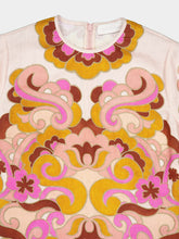 Zimmermann Acadian Linen Coral Tunic Top