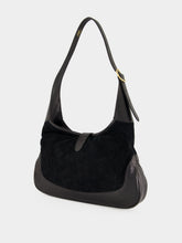 Gucci Black Suede Jackie 1961 Shoulder Bag