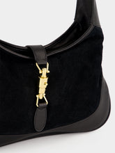 Gucci Black Suede Jackie 1961 Shoulder Bag