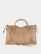 Balenciaga Blush Le City Medium Leather Bag