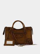 Balenciaga Caramel Le City Medium Vintage Leather Bag