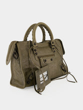 Balenciaga Army Green Le City Small Lambskin Bag