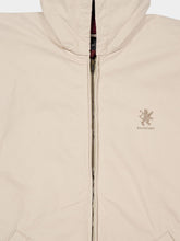 Balenciaga Beige Hooded Zip-Up Cotton Jacket