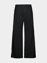 Balenciaga Navy Tailored Tracksuit Pants
