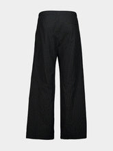 Balenciaga Navy Tailored Tracksuit Pants