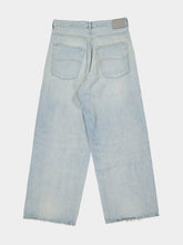 Balenciaga Light Blue Organic Cotton Japanese Twill Pants