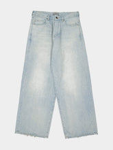 Balenciaga Light Blue Organic Cotton Japanese Twill Pants