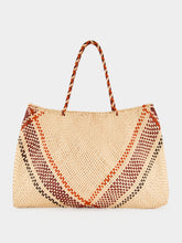 Dragon Diffusion Maori Sophie Large Woven Leather Tote in Natural