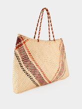 Dragon Diffusion Maori Sophie Large Woven Leather Tote in Natural