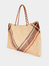 Dragon Diffusion Maori Sophie Large Woven Leather Tote in Natural