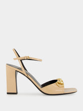 Gucci Beige Signora Leather Sandals