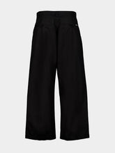 Balenciaga Black Relaxed Fit Cotton Chino Pants