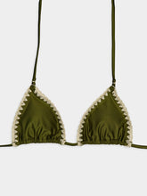 Zimmermann Olive Triangle Bikini Set