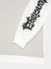 Balenciaga Light Grey and White Hybrid Double T-Shirt