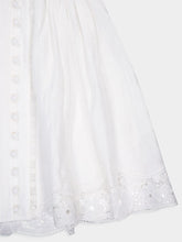 Zimmermann August Plunge Lace Detail White Dress