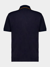 Gucci Dark Blue Cotton Piqué Polo Shirt