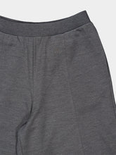 Gucci Grey Mélange Cotton Silk Jersey Trousers