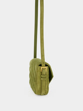 Saint Laurent Green Loulou Toy Suede Crossbody Bag