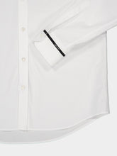 McQueen White Cotton Button-Up Shirt
